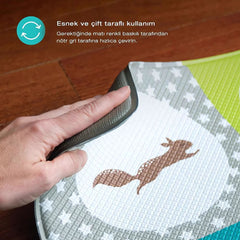 Bblüv Mülti Oyun Halısı Şehir 140*100*1 cm