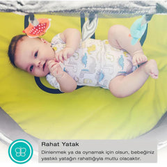 Bblüv Nidö Mini 2in1 Seyahat ve Oyun Çadırı - Welcome Baby