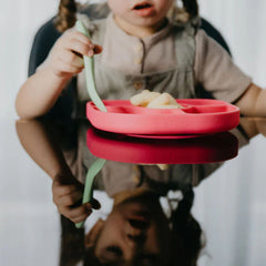 Bblüv Spoön Silikon 5'li Kaşık Seti Pembe