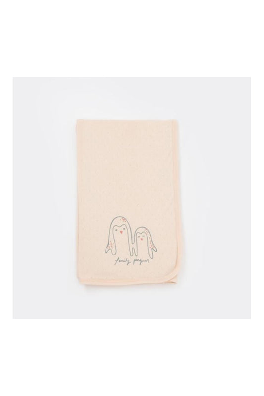 Bibaby Family Penguins Battaniye 85X90 Cm