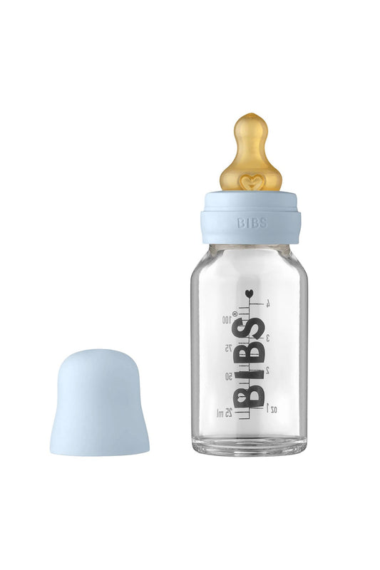Bibs Baby Bottle Complete Set 100ml Blue