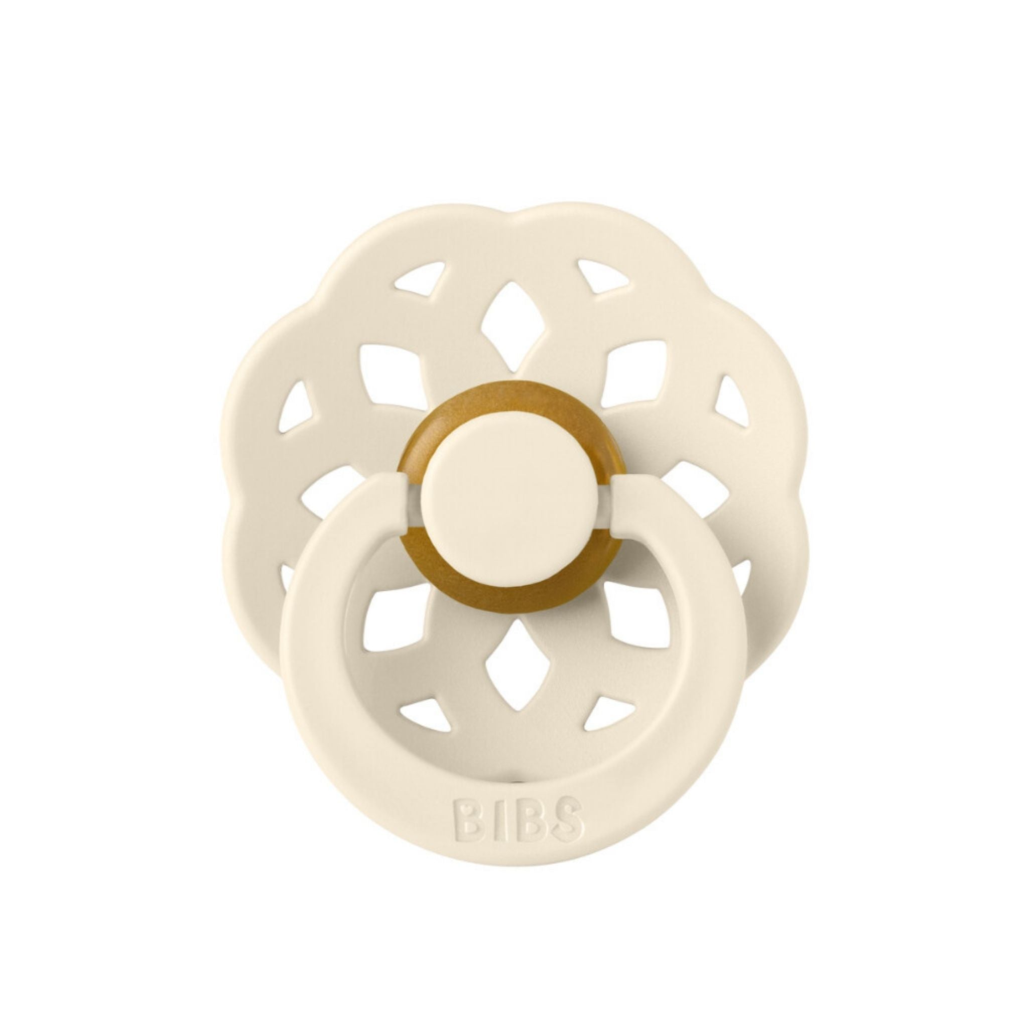 Bibs Boheme Kauçuk Emzik Ivory No:1 - Welcome Baby
