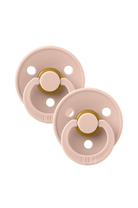Bibs Colour 2'li Kauçuk Emzik Blush / Blush No:1