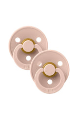 Bibs Colour 2'li Kauçuk Emzik Blush / Blush No:1