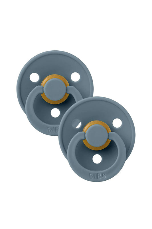 Bibs Colour 2'li Kauçuk Emzik Petrol / Petrol No:1