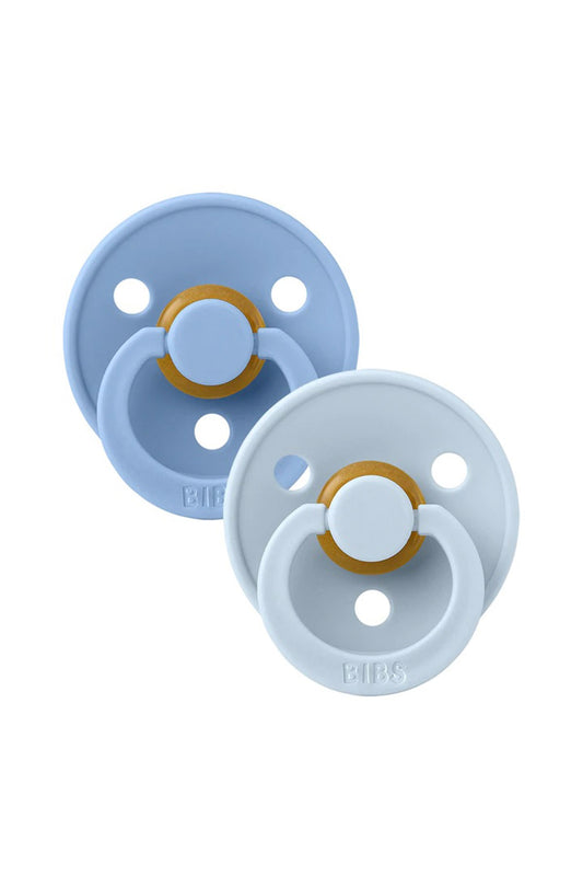 Bibs Colour Emzik 2'li Dark Sky Blue/Baby Blue Latex No:2