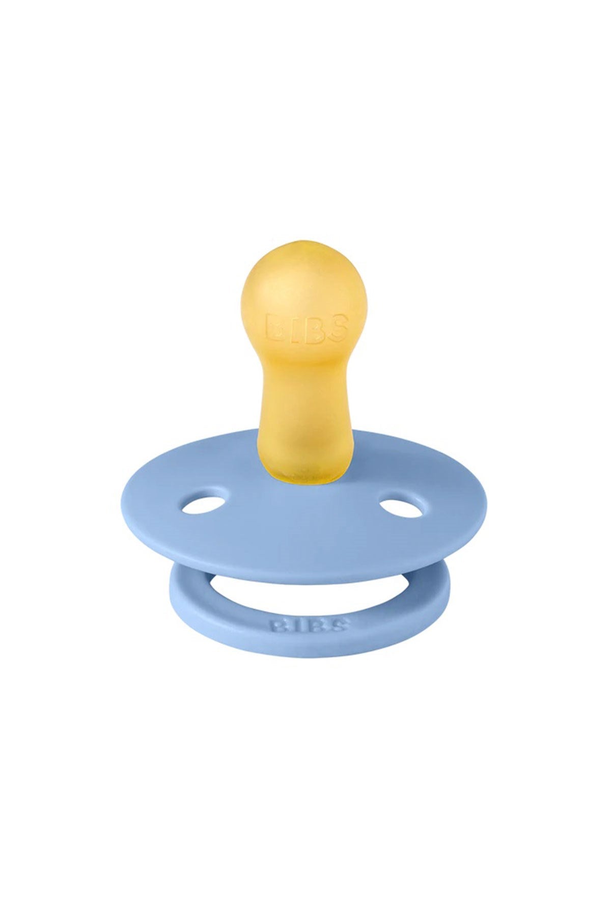 Bibs Colour Emzik 2'li Dark Sky Blue/Baby Blue Latex No:2 - Welcome Baby