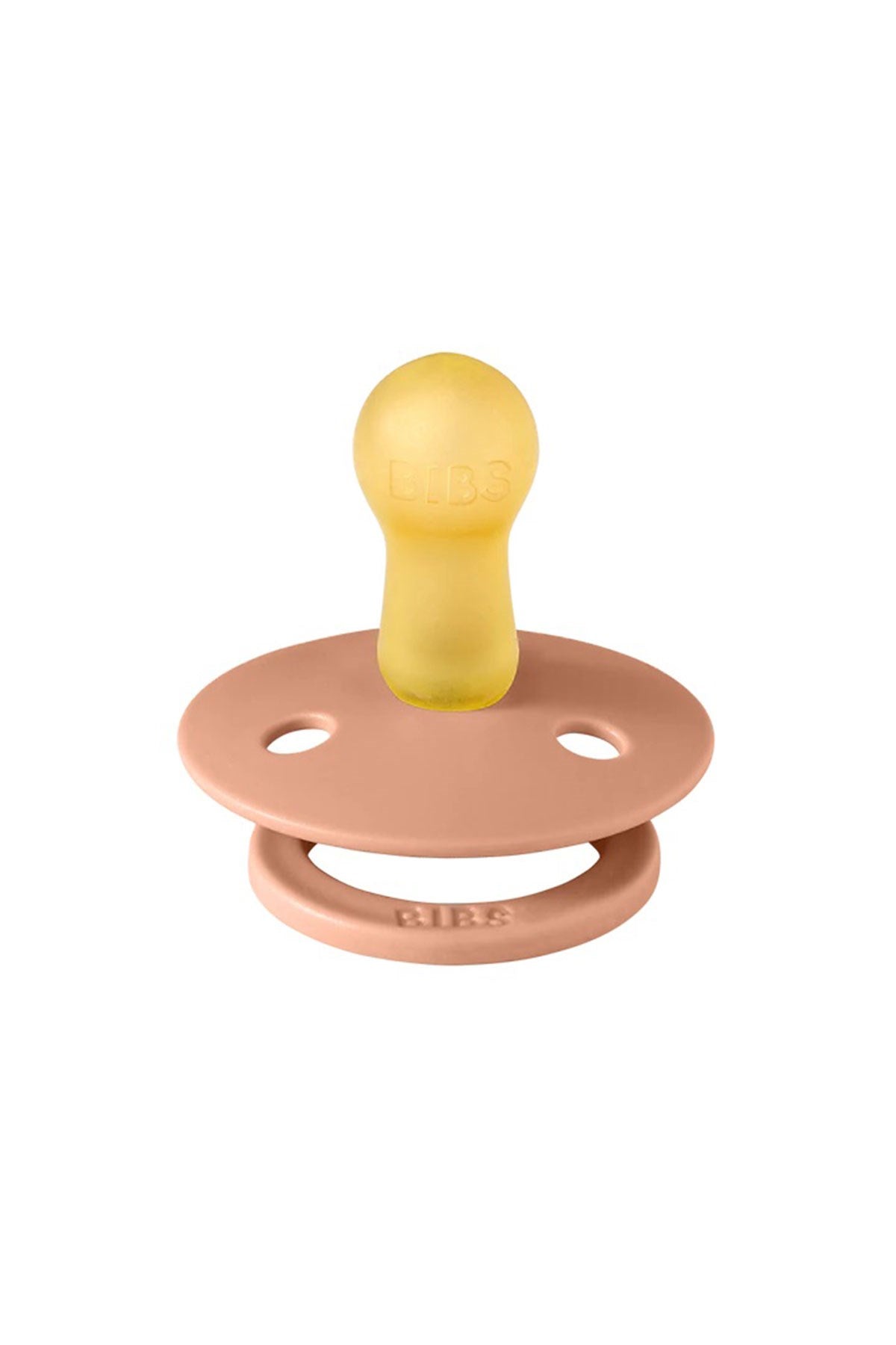 Bibs Colour Emzik 2'li Dark Vanilla/Peach No:2 Latex - Welcome Baby