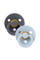 Bibs Colour Emzik 2'li Iron / Baby Blue No:1 Latex