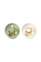 Bibs Colour Emzik 2'li Sage / Ivory No:2 Latex - Welcome Baby