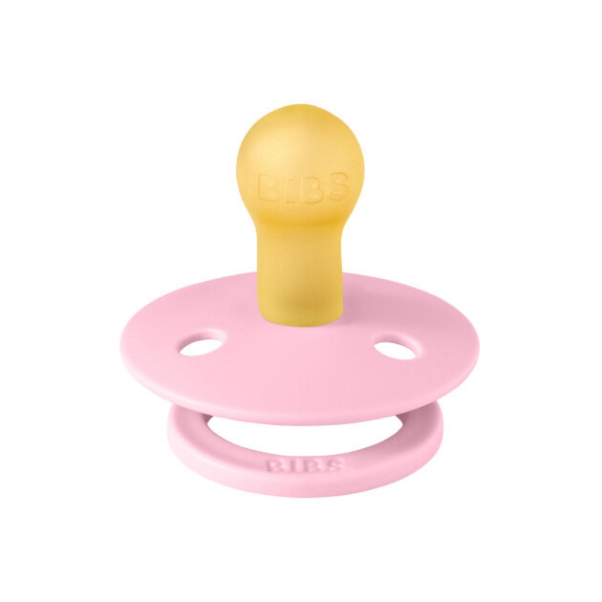Bibs Colour Emzik Baby Pink No:1 Latex - Welcome Baby