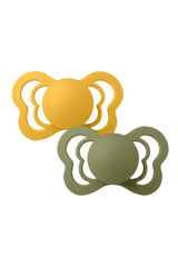 Bibs Couture 2'li Emzik Honey Bee/Olive No:1 Latex