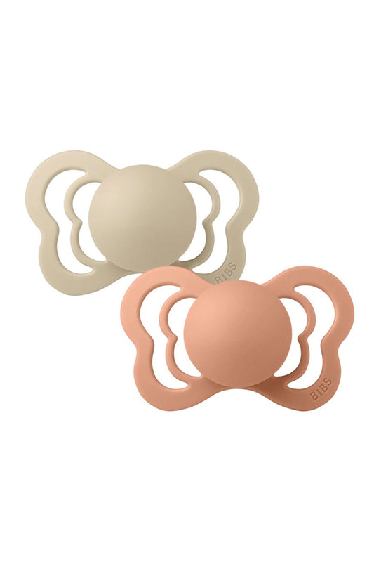 Bibs Couture 2'li Emzik Vanilla/Peach No:2 Latex