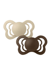 Bibs Couture 2'li Emzik Vanillia/Mocha No:2 Latex