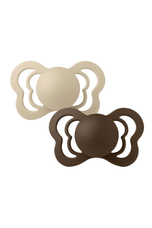 Bibs Couture 2'li Emzik Vanillia/Mocha No:2 Latex