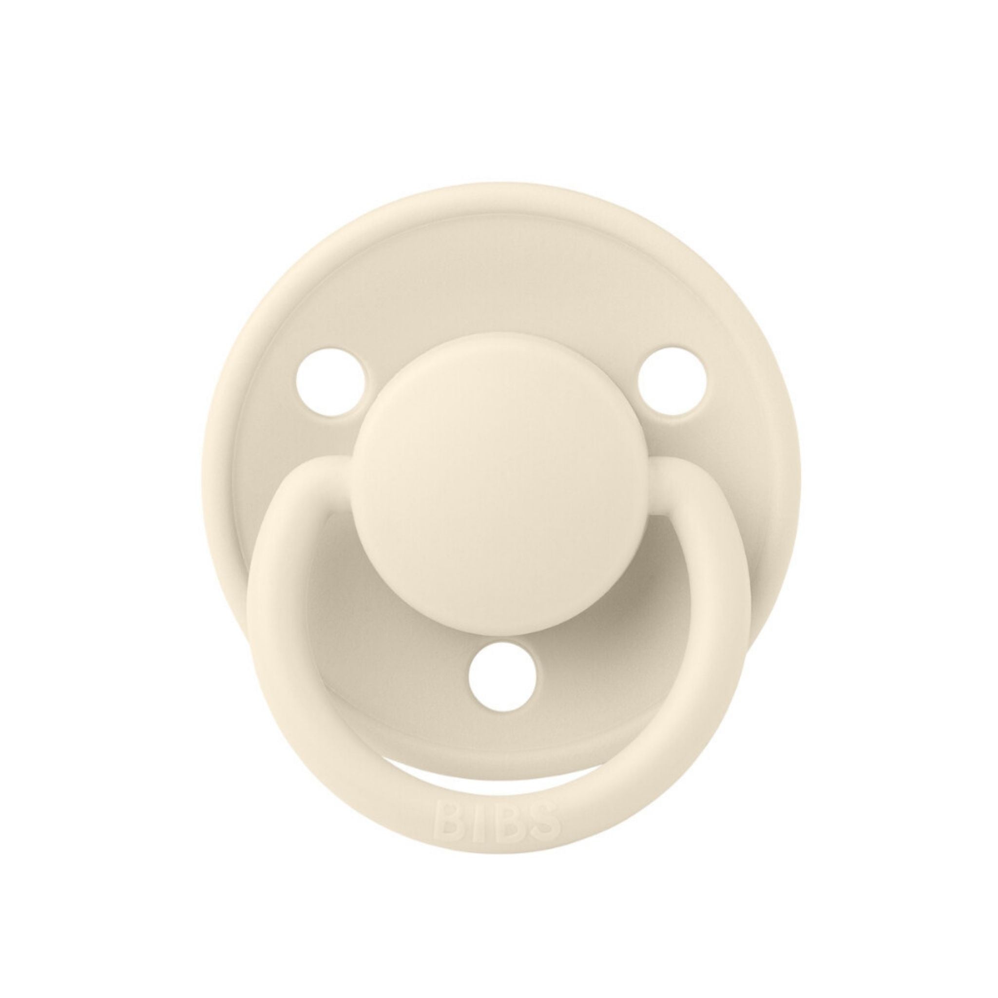 Bibs De Lux Silikon Emzik Ivory 0-36 Ay - Welcome Baby