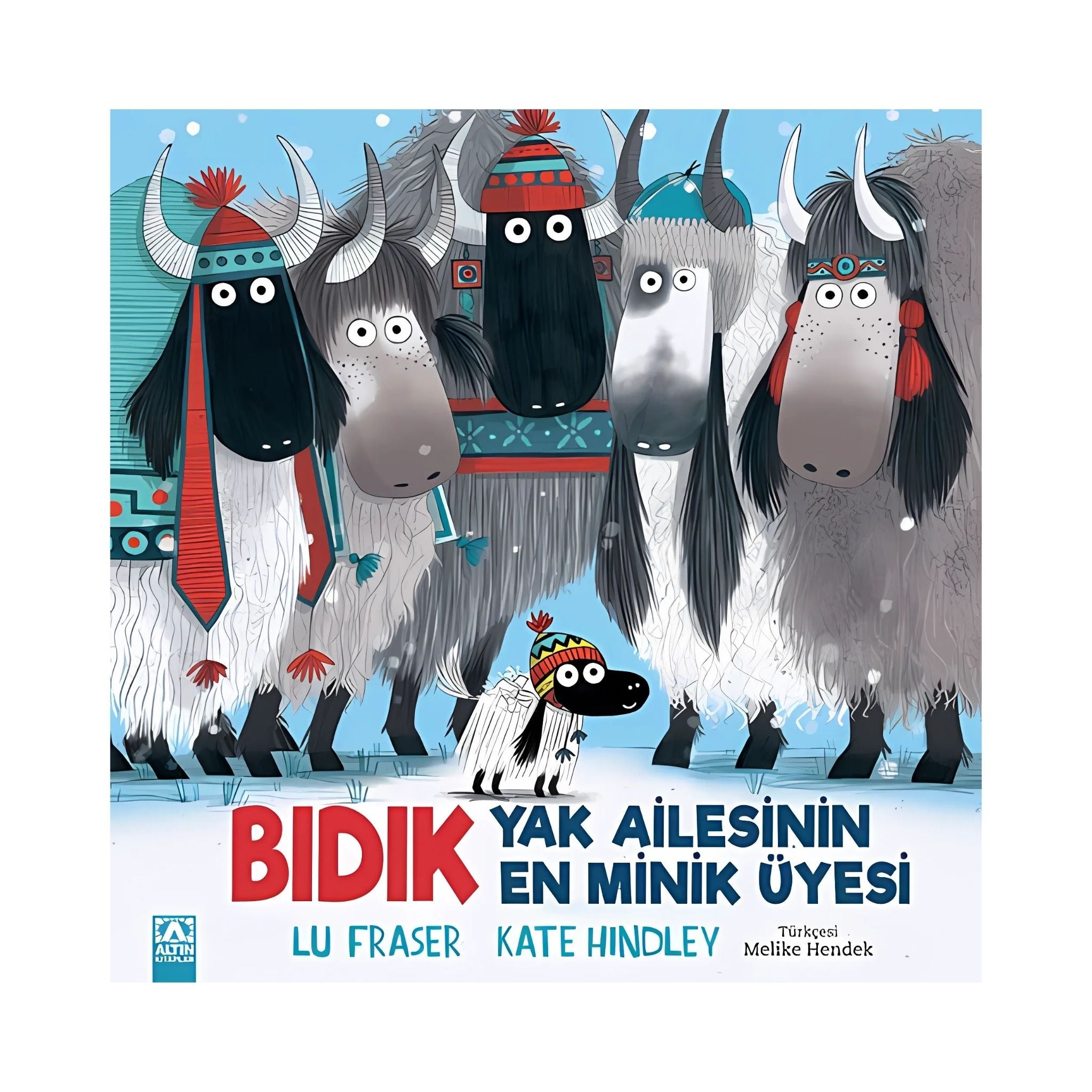 Bıdık Yak Aliesinini en minik üyesi isimli kitabın ön kapak fotoğrafı
