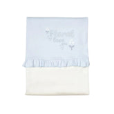 Biorganic Love Floral Battaniye Ekru 85*90