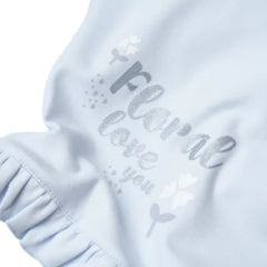 Biorganic Love Floral Battaniye Ekru 85*90