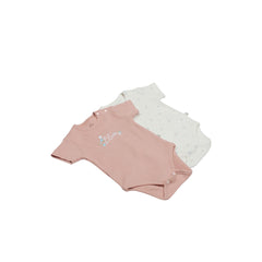 Bistyle 2'li Body Kısa Kol Bloom White