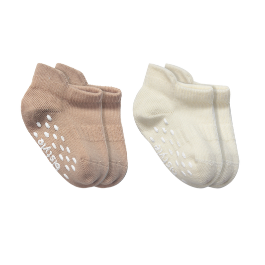 Bistyle 2’li Penye Sneakers Kaymaz Taban Çorap