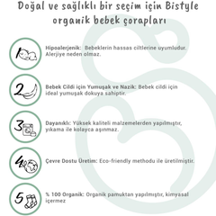 Bistyle 2’li Penye Sneakers Kaymaz Taban Çorap