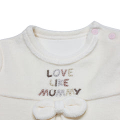 Bistyle 2'li Takım Kadife I Love Mummy