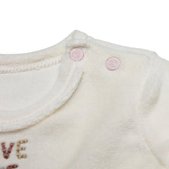 Bistyle 2'li Takım Kadife I Love Mummy