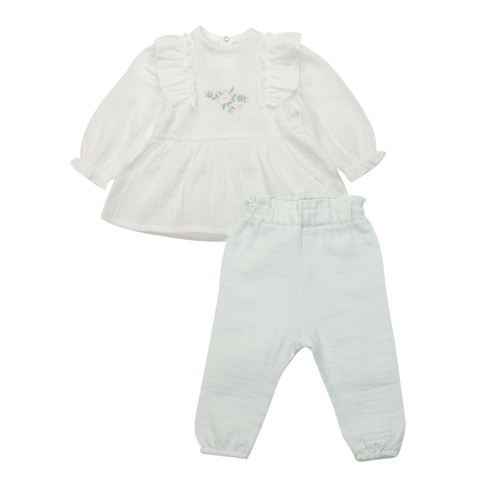 Bistyle 2'li Takım Müslin Love Always