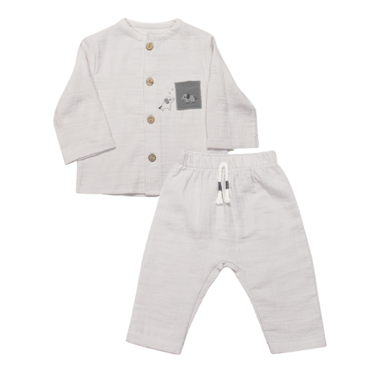 Bistyle 2'li Takım Müslin Star Elephant