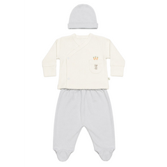 Bistyle 3'lü Zıbın Takım I Am Boy Rabbit