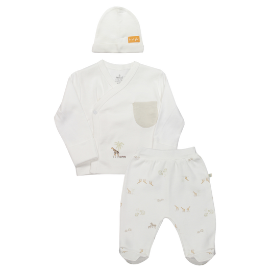 Bistyle 3'lü Zıbın Takım Safari Forever