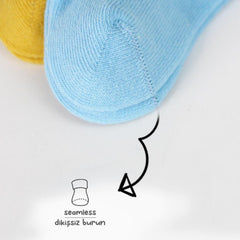 Bistyle 6'lı Penye Bebek Çorabı