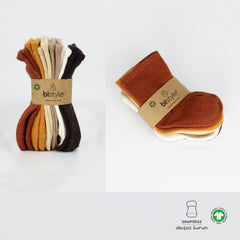 Bistyle 6'lı Penye Bebek Çorabı