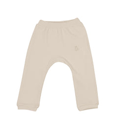 Bistyle Bej Patiksiz Pantolon Natural Basic Style