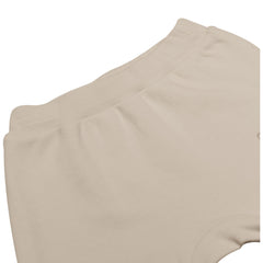 Bistyle Bej Patiksiz Pantolon Natural Basic Style