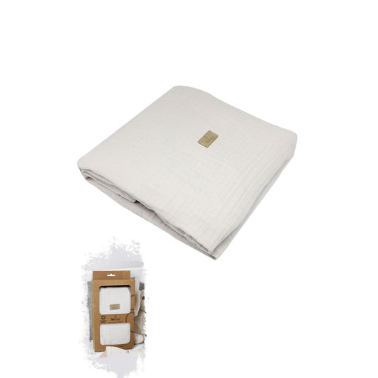 Bistyle Müslin Battaniye Taş Rengi