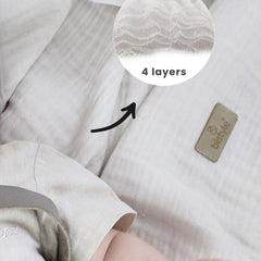 Bistyle Müslin Battaniye Taş Rengi