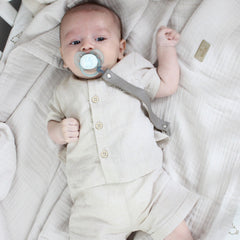 Bistyle Müslin Battaniye Taş Rengi