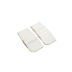 Bistyle Organik 10'lu Penye Mendil Büyük Boy Ekru