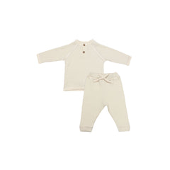 Bistyle Organik 2'li Takım Waffle Natural Style