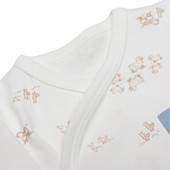 Bistyle Organik 3'lü Zıbın Takım Curly Lamb