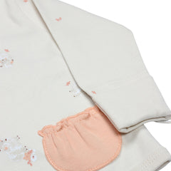 Bistyle Organik 3'lü Zıbın Takım Fluffy And Lovely