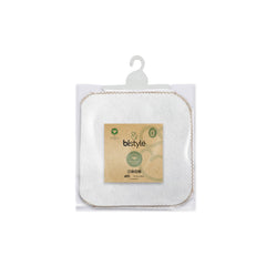 Bistyle Organik 6'lı Havlu Mendil Büyük Boy Ekru