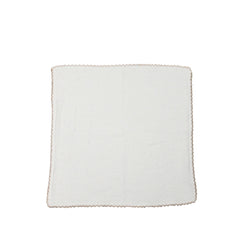 Bistyle Organik 6'lı Havlu Mendil Büyük Boy Ekru