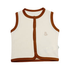 Bistyle Organik Yelek Waffle Natural Style