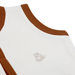 Bistyle Organik Yelek Waffle Natural Style