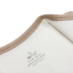 Bistyle Organik Yelek Waffle Natural Style