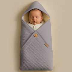 Bistyle Gri Renkli Triko Battaniye Warm Nest