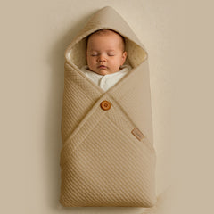 Bistyle Bej Renkli Triko Battaniye Warm Nest